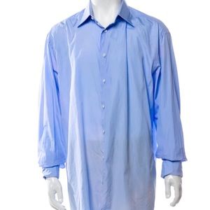 Brioni Light Blue Men's Shirt